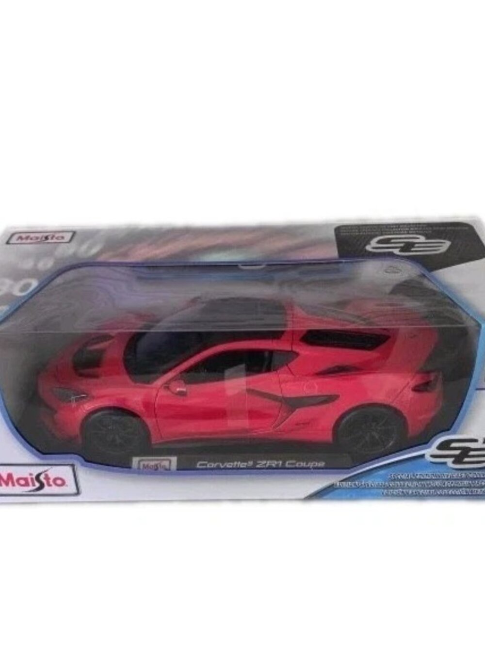 Chevrolet Chevy Corvette ZR1 RED Coupe Maisto 1:18 1/18 Diecast Model SE Car NEW